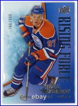 2015-16 Upper Deck Full Force #RFCM Connor McDavid Rising Force Rookie Card /999