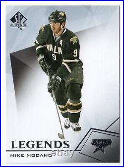 2015-16 Upper Deck SP Authentic Legends Set Card #s 101 -130 Gretzky Lemieux Orr