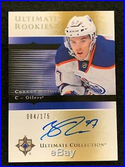 2015 Ultimate Collection 05-CM Connor McDavid RC AUTO ROOKIE RC /175