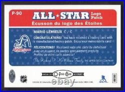 2016-17 O-Pee-Chee Hockey Patches #P-90 Mario Lemieux'88 All-Star