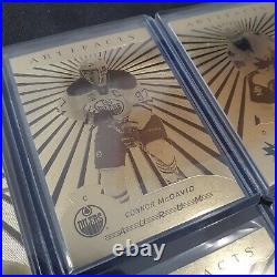 2017-18 UD Artifacts Aurum Complete Set 50 Cards Veterans RC Unscratched McDavid