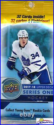 2017/18 Upper Deck Series 1 Hockey HUGE Factory Sealed FAT PACK Box-576 Cards