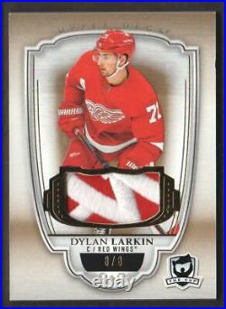 2018-19 The Cup NHL Hockey Gold Parallel #20 Dylan Larkin PATCH 8/8 Red Wings