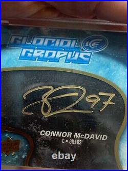 2018-19 Upper Deck Ice Connor McDavid Auto Gold Ink On-Card 5/5 Ultra Rare