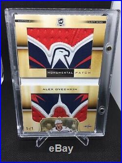 2018-19 Upper Deck The Cup Alex Ovechkin Monumental Game Used Patch 1/1