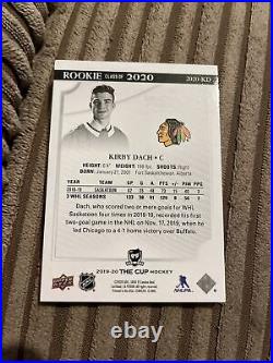 2019-20 UD The Cup Kirby Dach Rookie Class of 2020 RC /249 2020-KD