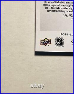 2019-20 Upper Deck The Cup Cale Makar Rookie Patch Auto /99 True RPA 4-Color SP