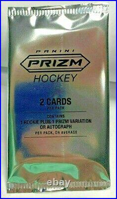 2019 Panini Prizm Hockey 2-Card Pack with Vitali Kravtsov & Kaapo Kakko RC