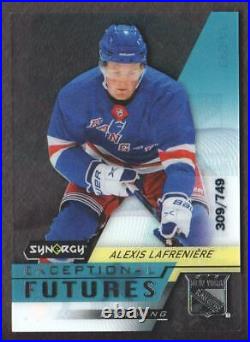 2020-21 Synergy Hockey Exceptional Futures #EFS-AF Alexis Lafreniere 309/749