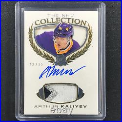 2020-21 The Cup ARTHUR KALIYEV The NHL Collection Relic Patch Auto 13/35