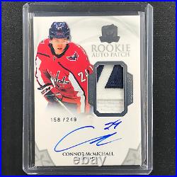 2020-21 The Cup CONNOR MCMICHAEL Rookie Auto Patch 158/249