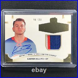 2020-21 The Cup KIEFFER BELLOWS Class of 2021 Gold Foil Rookie Patch Auto 16/25