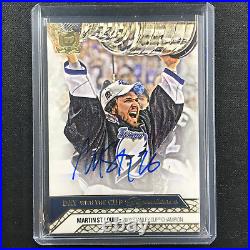 2020-21 The Cup MARTIN ST. LOUIS Day With The Cup Signatures Auto SP #MS