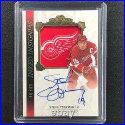 2020-21 The Cup STEVE YZERMAN Inked Insignias Manufactured Relic Auto 16/25