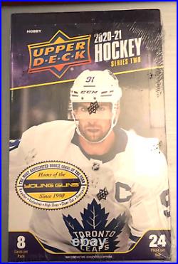 2020-21 UD Upper Deck Series 2 Factory Sealed Hobby Box