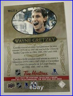 2021-22 Tim Hortons #WGT-1 Wayne Gretzky Tribute Card (112000) Pack Fresh NM