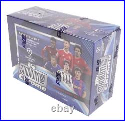 2021/22 Topps Stadium Club Chrome UEFA Champions League Soccer Mega Box