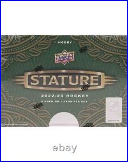 2022-23 Upper Deck NHL Hockey Stature Hobby Box