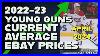 2022 23 Young Guns Current Average Ebay Prices April 2024 Hockey Cards Slafkovsky Beniers Power