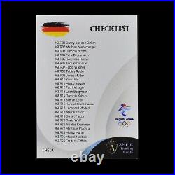 2022 AMPIR Olympic Games Hockey Team GERMANY (25 cards)