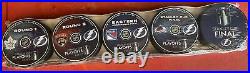 2022 NHL Tampa Bay Lightning Five (5) Puck Set Stanley Cup Final 2021 Champions
