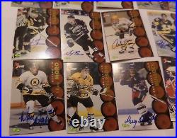 20 Lot Mixed Signature Hockey Cards 4 1994 Opl Rookies & 16 1995 Classic