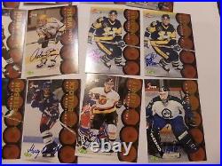 20 Lot Mixed Signature Hockey Cards 4 1994 Opl Rookies & 16 1995 Classic