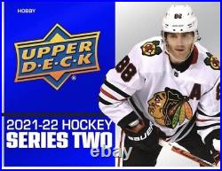 21-22 Upper Deck Series Two Hockey Hobby Box Sealed