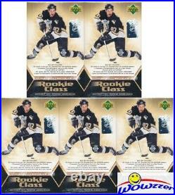 (5) 2005/06 UD Hockey Rookie Class Sealed Box Set-Sidney Crosby, Ovechkin RC