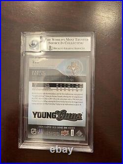 Aaron Ekblad Autographed 2014-15 UD Young Guns Card Florida Panthers Beckett