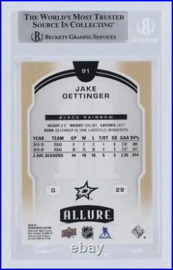 Autographed Jake Oettinger Dallas Stars Hockey Slabbed Rookie Card Item#13377466