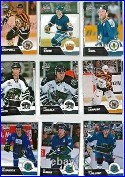 Blindside Trading Cards Classic Collection Complete 160 Card Set