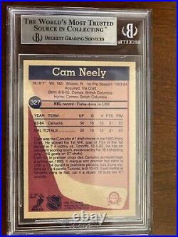 Cam Neely Rookie Card, OPC 84-85 #327, BGS 9, no reserve + free shipping
