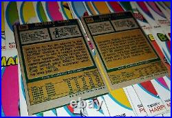 HUGE VINTAGE LOT 282 CARDS/119 OF 132/1971 72 TOPPS ORR+HOWE+HULL+list+CLARKE+