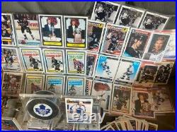 Ice Hockey Cards Lot 1984-1992 incl. Rookies + 9 Auto's Wayne Gretzky, Gilmour