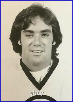 Jim Craig 1980 Gold Signed 5x7 Card /Team USA Men's Hockey 12x15 Framed / PSA