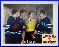 King Of Hockey Dick Purcell Ice Hockey 1936 Lobby Card