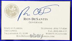 Leaf Decision 2020 Ron Desantis Rookie Rc Card Sgc 9.5 Pop 1 Autograph Auto Psa