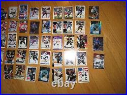 Lot/89 TONY GRANATO ice hockey cards, 3 signed, 1 round, KINGS, RANGERS, SHARKS+