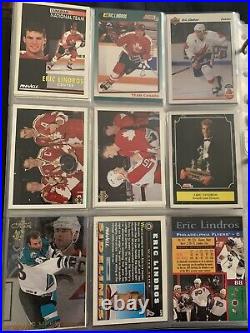 Lot Of 197 Eric Lindros Ice Hockey Cards, No Dups
