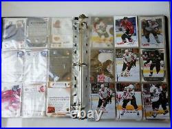 Max Binder with 160 hockey cards 2007-08. Victory. Upper Deck