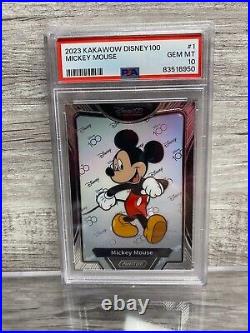 Mickey Mouse 2023 Kakawow Phantom Disney 100 #1 Gem Mint PSA 10