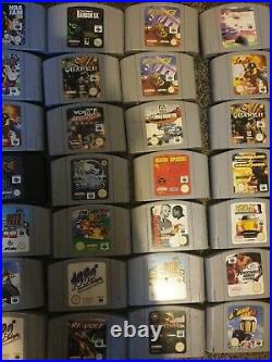 N64 Game X 1 lots available message with requirements to agree price and list 4U