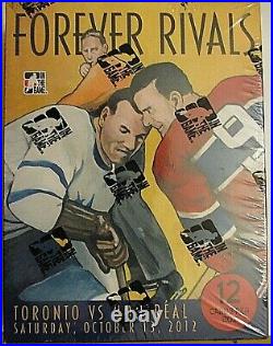 NHL 2012 In The Game Forever Rivals Factory Sealed Hobby Box Toronto V Montreal