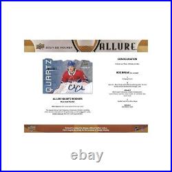 NHL 2021/22 Allure Hockey Trading Cards (Display of 8) OE