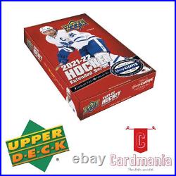 NHL Hockey 2021/22 Upper Deck Extended Trading Cards Hobby Box (Display of 24)