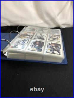 NHL Hockey Collector's Album Filled with Cards from'96,'97 Some Signed