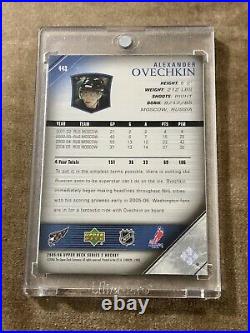 Ovechkin Young Guns Rookie Ice Hockey Upper Deck Card #443