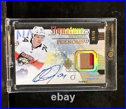 Owen Tippett 17-18 Ultimate Signature Materials Phenoms auto rpa flyers