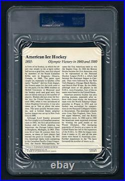 PSA 8 AMERICAN ICE HOCKEY Panarizon Card #68-10 Sportscaster VLADISLAV TRETIAK